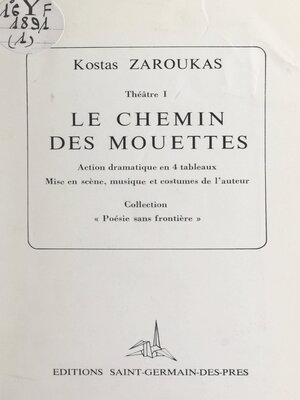 cover image of Théâtre (1). Le chemin des mouettes